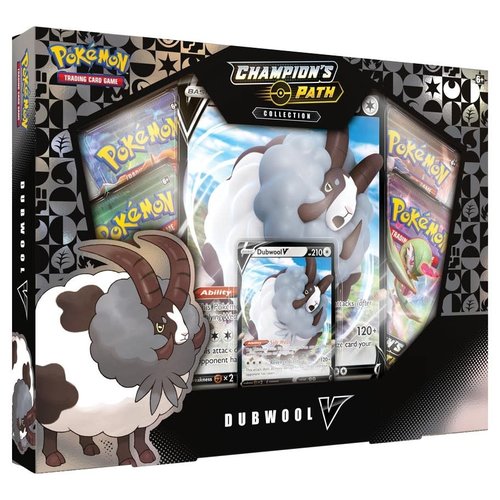 Pokemon USA POKEMON: CHAMPION'S PATH - DUBWOOL V COLLECTION Pokemon USA POKEMON: CHAMPION'S PATH - DUBWOOL V COLLECTION
