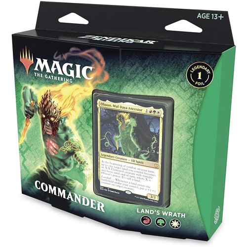Wizards of the Coast MTG: ZENDIKAR RISING - LANDS WRATH - COMMANDER DECK Wizards of the Coast MTG: ZENDIKAR RISING - LANDS WRATH - COMMANDER DECK