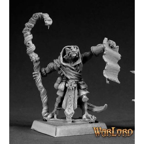 Reaper Miniatures WARLORD: PAKPAO, REPTUS MAGE Reaper Miniatures WARLORD: PAKPAO, REPTUS MAGE