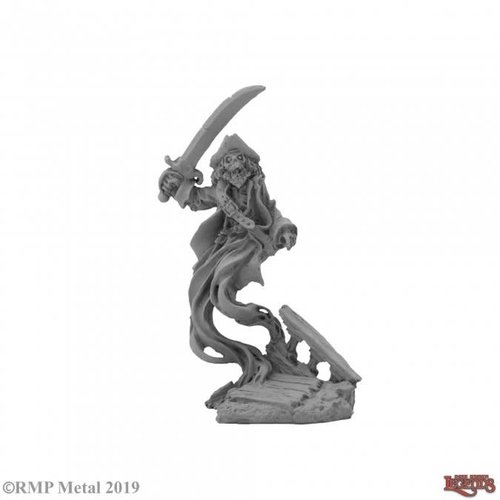 Reaper Miniatures DARK HEAVEN: GHOST PIRATE CAPTAIN Reaper Miniatures DARK HEAVEN: GHOST PIRATE CAPTAIN