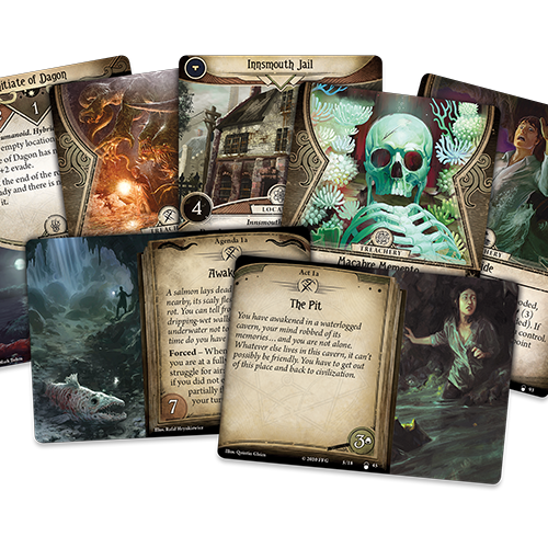 Fantasy Flight Games ARKHAM HORROR LCG: THE INNSMOUTH CONSIPIRACY