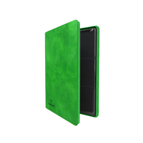 GAMEGENIC BINDER: ZIP-UP 18 POCKET - GREEN GAMEGENIC BINDER: ZIP-UP 18 POCKET - GREEN