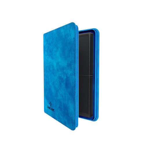GAMEGENIC BINDER: ZIP-UP 8 POCKET - BLUE GAMEGENIC BINDER: ZIP-UP 8 POCKET - BLUE