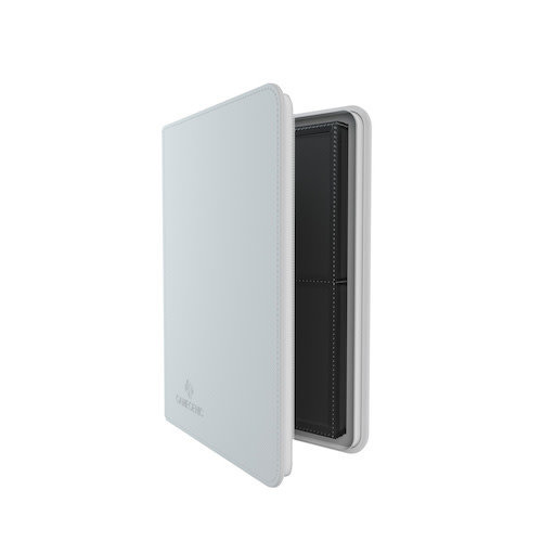 GAMEGENIC BINDER: ZIP-UP 8 POCKET - WHITE GAMEGENIC BINDER: ZIP-UP 8 POCKET - WHITE