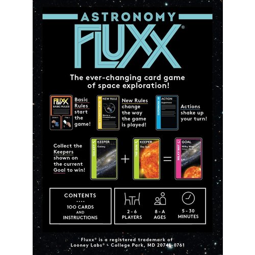 Looney Labs FLUXX: ASTRONOMY