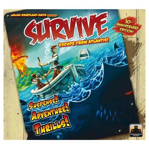 Stronghold Games SURVIVE: ESCAPE FROM ATLANTIS - 30TH ANNIVERSARY EDITION