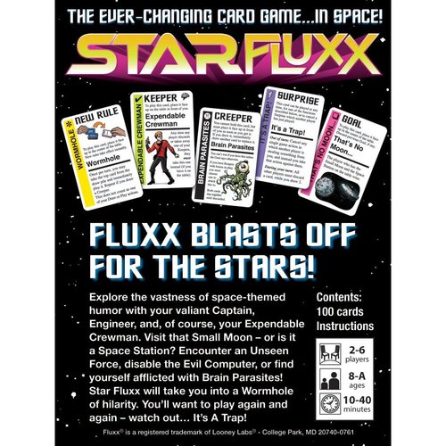 Looney Labs STAR FLUXX CARD GAME