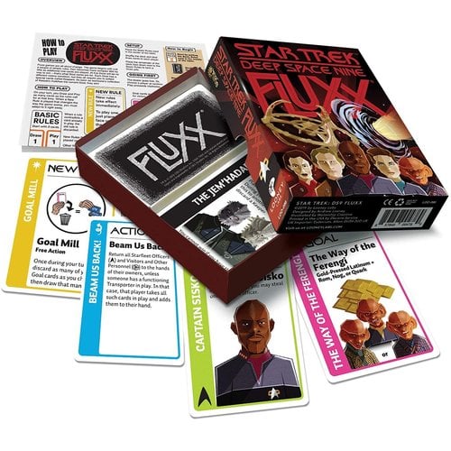 Looney Labs FLUXX: STAR TREK - DEEP SPACE NINE CARD GAME