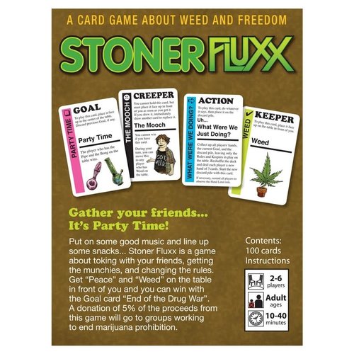 Fully Baked Ideas (Looney Labs) FLUXX: STONER CARD GAME