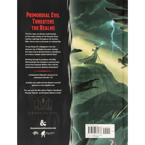 Wizards of the Coast D&D 5E: ELEMENTAL EVIL - PRINCES OF THE APOCALYPSE