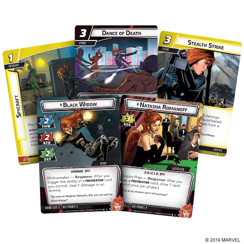 Fantasy Flight Games MARVEL CHAMPIONS LCG: BLACK WIDOW HERO PACK