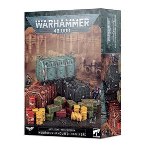 Games Workshop 40K: MUNITORUM ARMOURED CONTAINERS