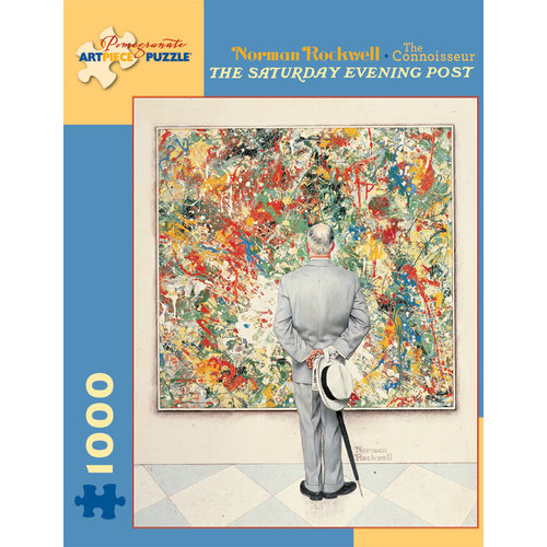 POMEGRANATE PM1000 NORMAN ROCKWELL - THE CONNOISSEUR POMEGRANATE PM1000 NORMAN ROCKWELL - THE CONNOISSEUR