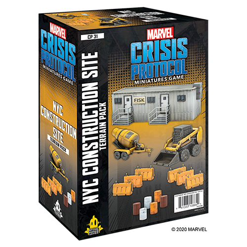 Asmodee MARVEL CRISIS PROTOCOL: NYC CONSTRUCTION SITE Asmodee MARVEL CRISIS PROTOCOL: NYC CONSTRUCTION SITE