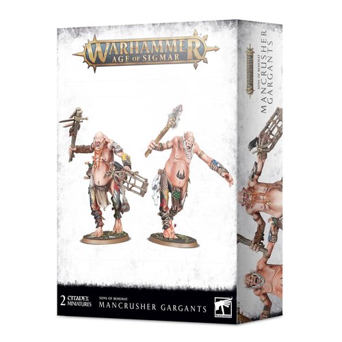 Games Workshop SONS OF BEHEMAT: MANCRUSHER GARGANTS