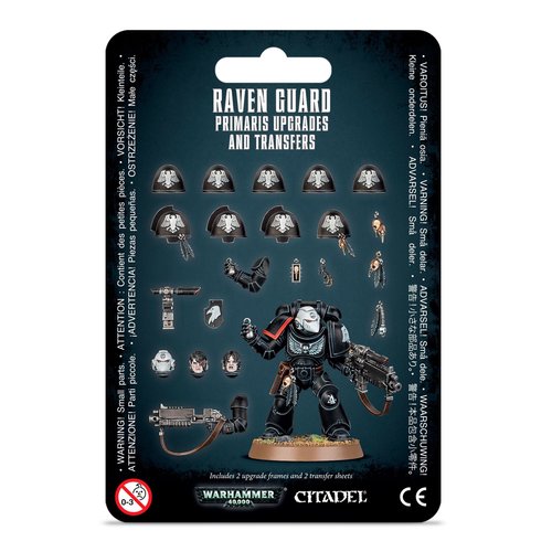 Games Workshop SM RAVEN GUARD PRIMARIS UPGRADE