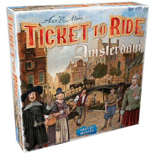 Days of Wonder TICKET TO RIDE: AMSTERDAM Days of Wonder TICKET TO RIDE: AMSTERDAM