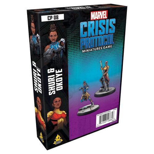 Asmodee MARVEL CRISIS PROTOCOL: SHURI & OKOYE Asmodee MARVEL CRISIS PROTOCOL: SHURI & OKOYE