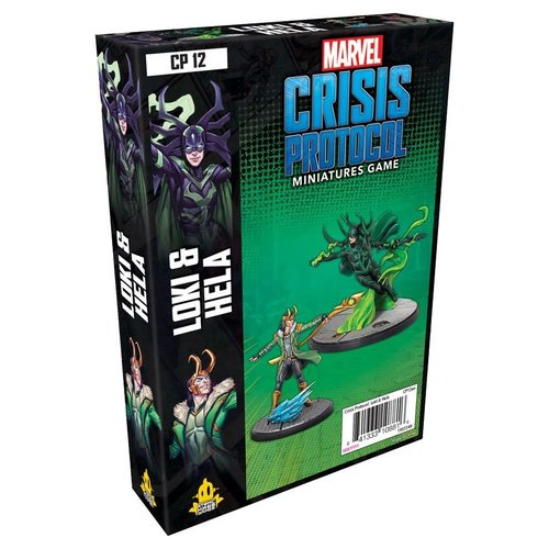 Asmodee MARVEL CRISIS PROTOCOL: LOKI & HELA Asmodee MARVEL CRISIS PROTOCOL: LOKI & HELA