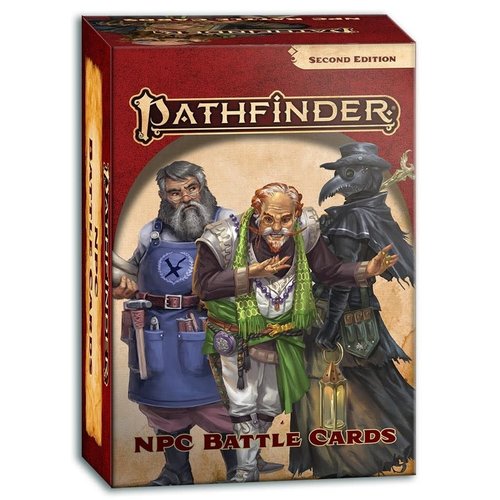 Paizo Publishing PATHFINDER 2ND EDITION: NPC BATTLE CARDS Paizo Publishing PATHFINDER 2ND EDITION: NPC BATTLE CARDS