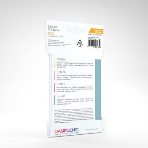 Gamegenic DECK PROTECTOR: PRIME - TAROT SLEEVES (50)
