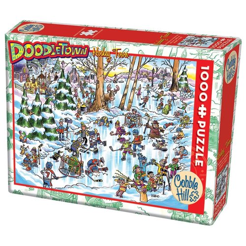 Cobble Hill CH1000 DOODLETOWN - HOCKEY TOWN Cobble Hill CH1000 DOODLETOWN - HOCKEY TOWN