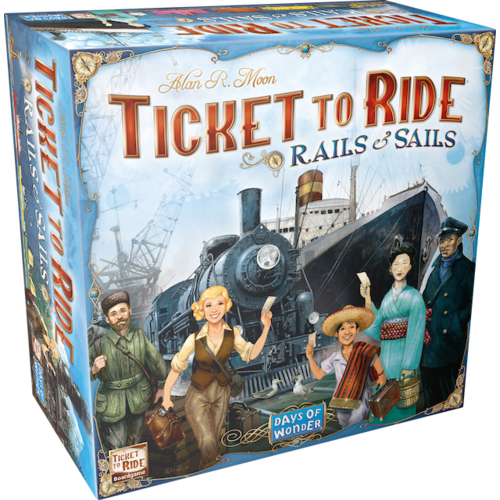 Days of Wonder TICKET TO RIDE: RAILS & SAILS Days of Wonder TICKET TO RIDE: RAILS & SAILS
