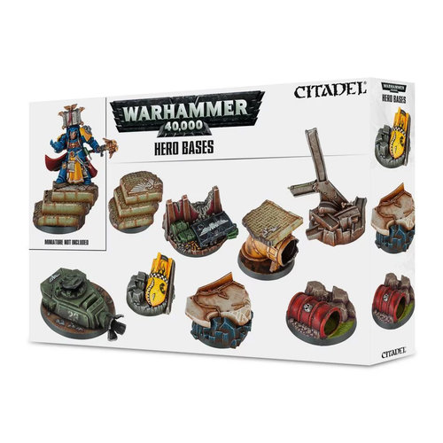 Games Workshop CITADEL 40K HERO BASES Games Workshop CITADEL 40K HERO BASES