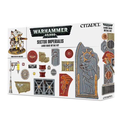 Games Workshop 40K SECTOR IMPERIALIS: LARGE BASE DETAIL KIT Games Workshop 40K SECTOR IMPERIALIS: LARGE BASE DETAIL KIT