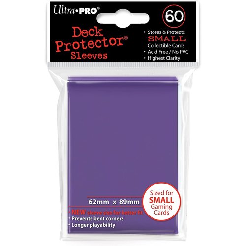 Ultra Pro International DECK PROTECTOR: YUGIOH: PURPLE (60) Ultra Pro International DECK PROTECTOR: YUGIOH: PURPLE (60)