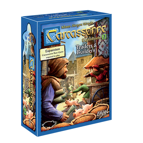 Z-Man Games CARCASSONNE: TRADERS & BUILDERS