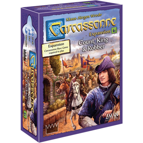Z-Man Games CARCASSONNE: COUNT, KING & ROBBER Z-Man Games CARCASSONNE: COUNT, KING & ROBBER
