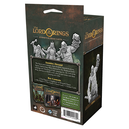 Fantasy Flight Games THE LORD OF THE RINGS: JOURNEYS IN MIDDLE EARTH - DWELLERS IN DARKNESS