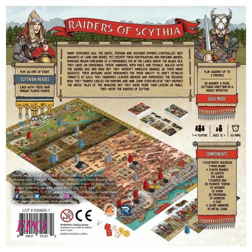 Renegade Games Studios RAIDERS OF SCYTHIA