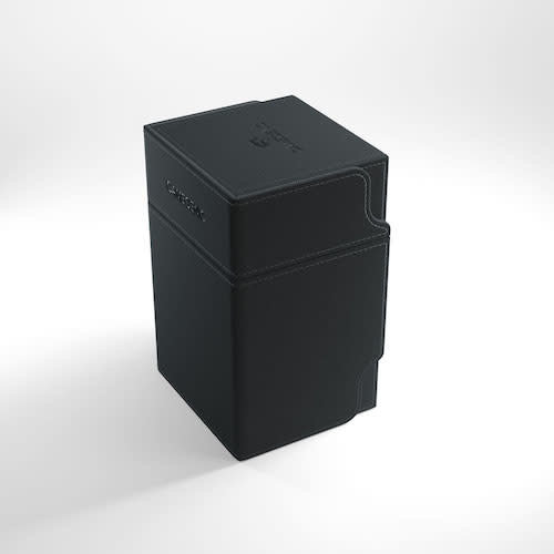 GAMEGENIC DECK BOX: WATCHTOWER 100+ BLACK GAMEGENIC DECK BOX: WATCHTOWER 100+ BLACK