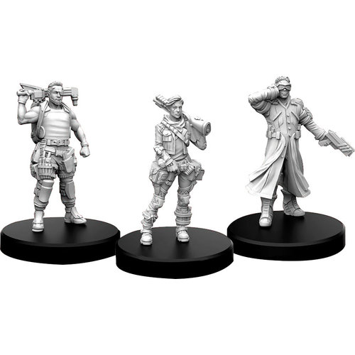 Monster Fight Club MINIS: CYBERPUNK RED: EDGERUNNERS B - TECH, NOMAD AND FIXER Monster Fight Club MINIS: CYBERPUNK RED: EDGERUNNERS B - TECH, NOMAD AND FIXER