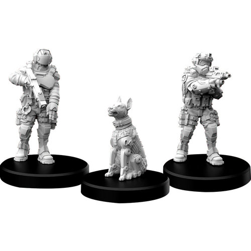 Monster Fight Club MINIS: CYBERPUNK RED: LAWMEN - ENFORCERS Monster Fight Club MINIS: CYBERPUNK RED: LAWMEN - ENFORCERS