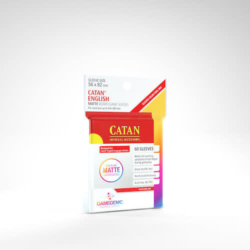 GAMEGENIC DECK PROTECTOR: MATTE - CATAN SLEEVES (60) GAMEGENIC DECK PROTECTOR: MATTE - CATAN SLEEVES (60)