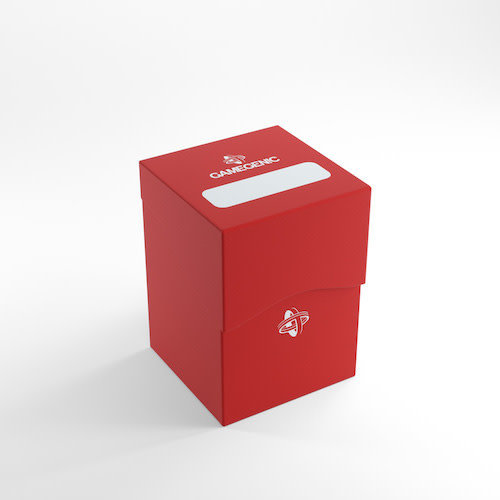 GAMEGENIC DECK BOX: 100+ RED GAMEGENIC DECK BOX: 100+ RED