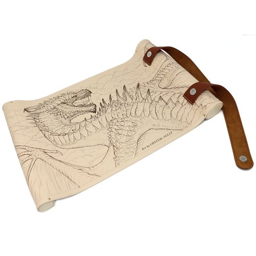 Die Hard Dice DICE TRAY DUAL: SCROLL OF ROLLING - DRAGONS WRATH Die Hard Dice DICE TRAY DUAL: SCROLL OF ROLLING - DRAGONS WRATH