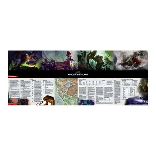Gale Force Nine D&D 5E: OUT OF THE ABYSS: RAGE OF DEMONS - DM SCREEN Gale Force Nine D&D 5E: OUT OF THE ABYSS: RAGE OF DEMONS - DM SCREEN