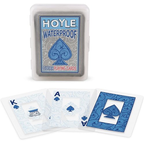 Bicycle HOYLE WATERPROOF CLEAR PLASTIC Bicycle HOYLE WATERPROOF CLEAR PLASTIC
