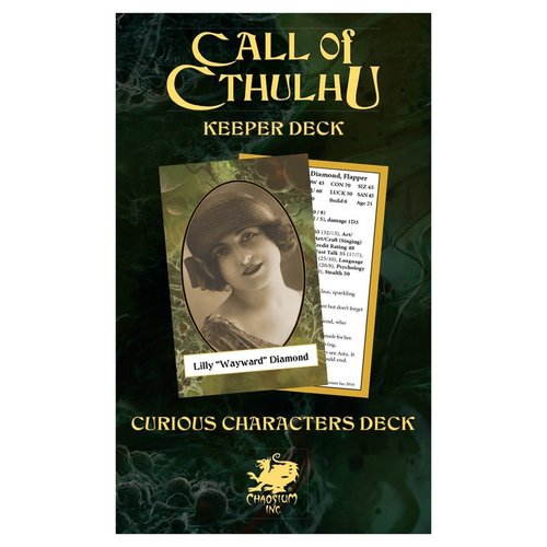 Chaosium CALL OF CTHULHU RPG 7th ED KEEPERS DECK