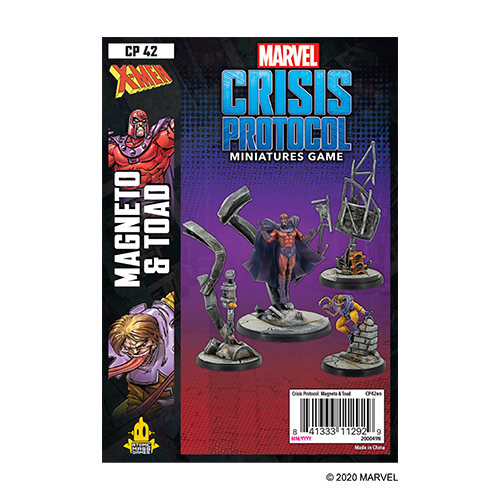 Asmodee MARVEL CRISIS PROTOCOL: MAGNETO & TOAD Asmodee MARVEL CRISIS PROTOCOL: MAGNETO & TOAD