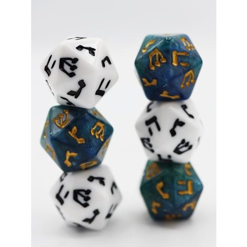 Foam Brain Games DICE D20 DREIDEL - TWENTY SIDED Foam Brain Games DICE D20 DREIDEL - TWENTY SIDED