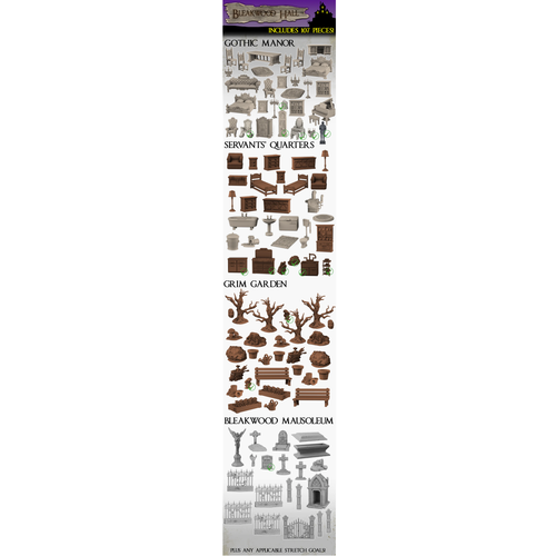 Mantic Entertainment LTD. TERRAIN CRATE2: BLEAKWOOD HALL Mantic Entertainment LTD. TERRAIN CRATE2: BLEAKWOOD HALL