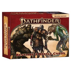 Paizo Publishing PATHFINDER 2E: BESTIARY 2 BATTLE CARDS