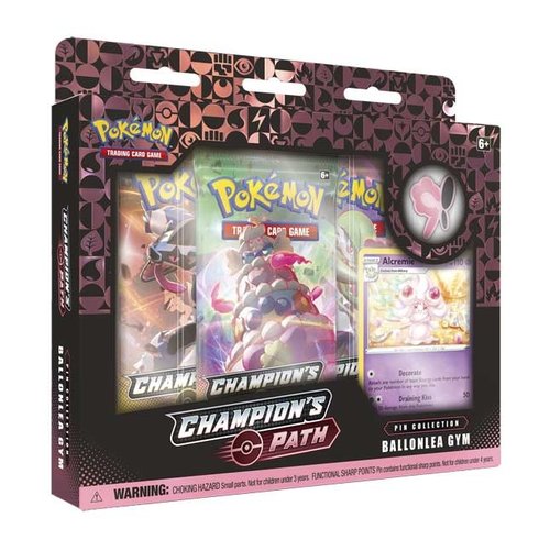 Pokemon USA POKEMON: CHAMPION'S PATH - BALLONLEA GYM PIN COLLECTION Pokemon USA POKEMON: CHAMPION'S PATH - BALLONLEA GYM PIN COLLECTION