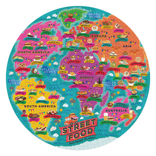 Ridley's Games RI1000 STREET FOOD LOVER'S JIGSAW PUZZLE Ridley's Games RI1000 STREET FOOD LOVER'S JIGSAW PUZZLE