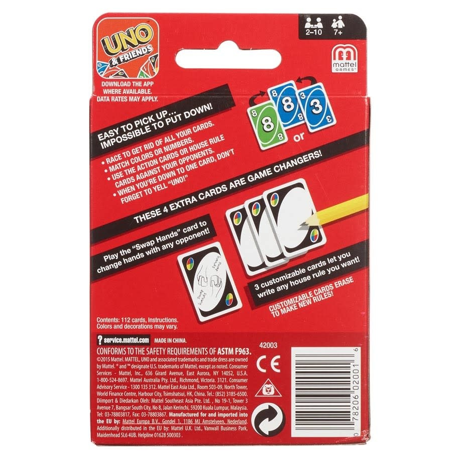 Mattel Uno® Card Game, 1 ct - Ralphs
